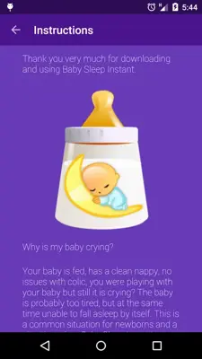 Baby Sleep Instant android App screenshot 7